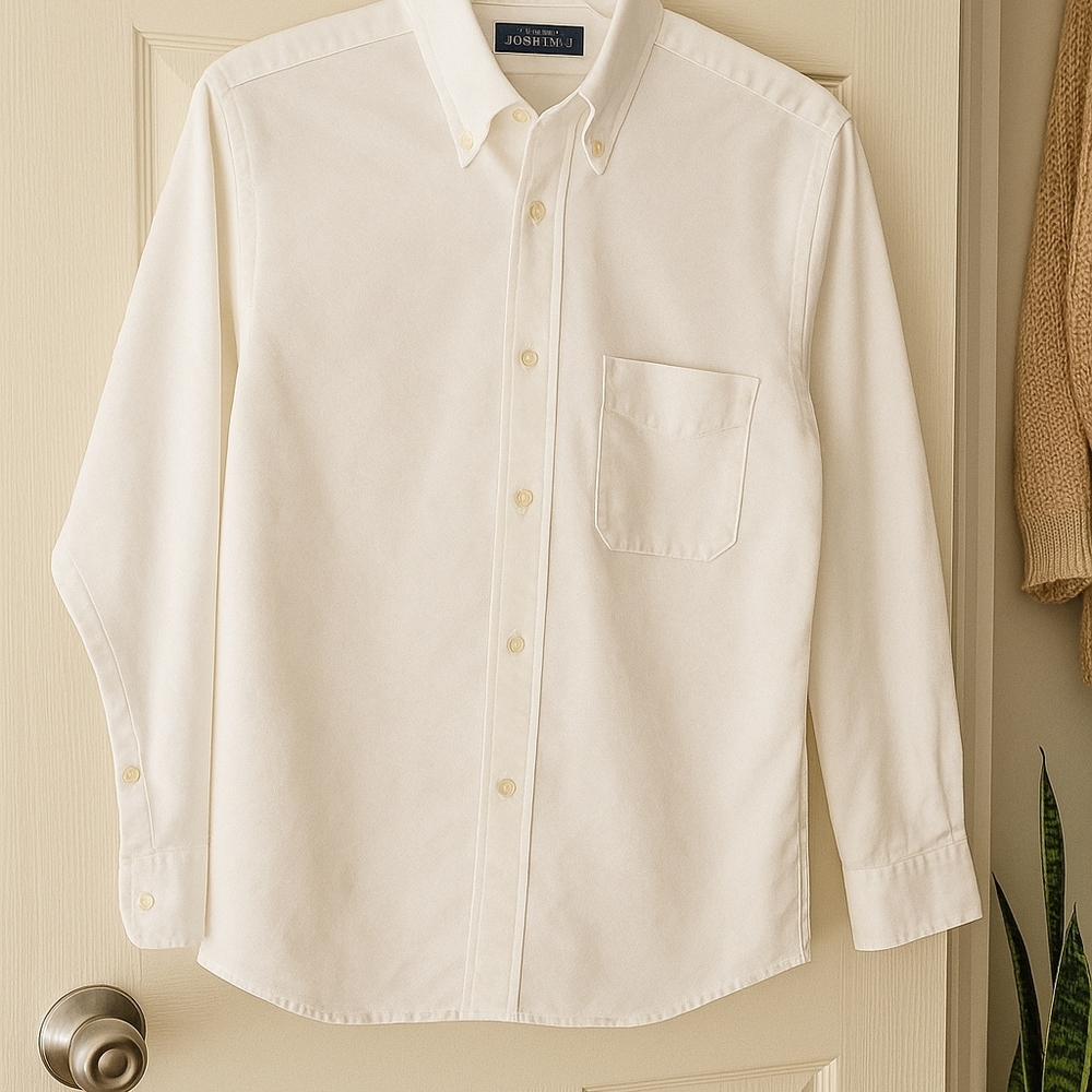 Puritan White Men's Dress Shirt